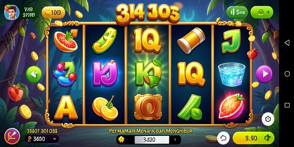 Screenshot gameplay menarik dari 34R yang menampilkan keseruan slot.