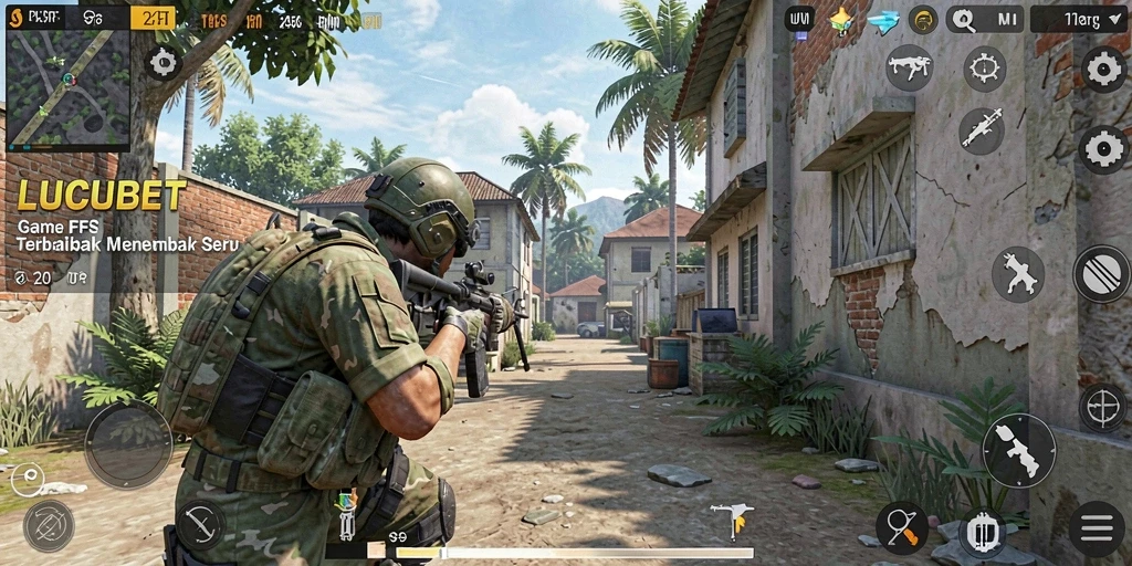 Tampilan gameplay seru dan menegangkan di LUCUBET.