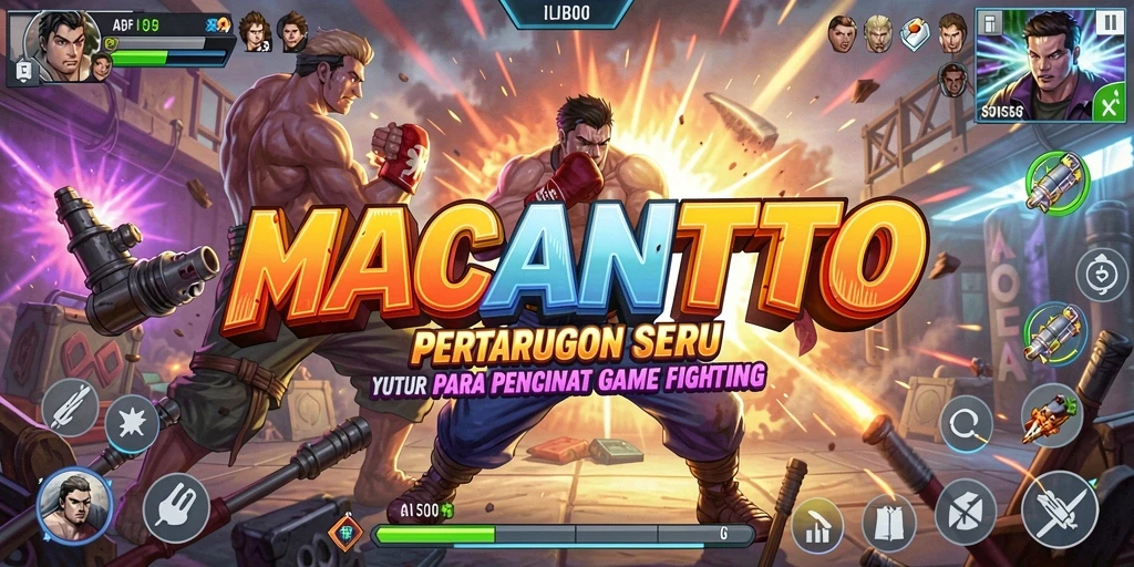 Tangkapan layar dari gameplay seru di MACANTOTO dengan pertarungan dinamis.
