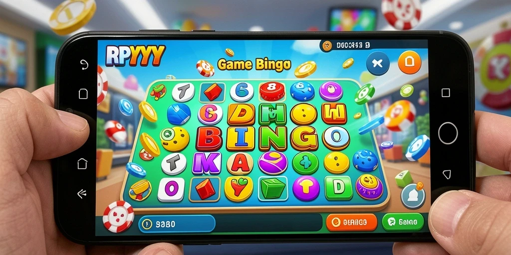 Tampilan gameplay Bingo yang seru dan menantang di RPYYY.